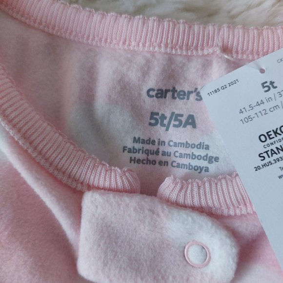 3/$25 Carter Squirrel Footie Pajamas - Picture 10 of 12